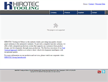 Tablet Screenshot of hirotectooling.com